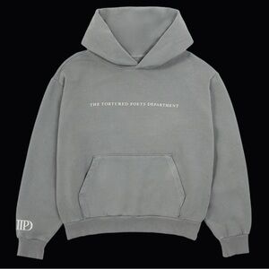 The Tortured Poets Department Gray Hoodie
